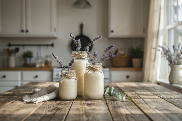 How to Make Rustic Farmhouse Candles: A Cozy DIY Project for Every Home
