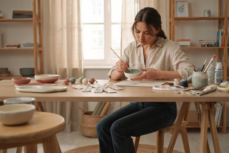 How to Paint Air Dry Clay Without Cracking