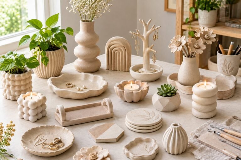 30 Modern Air Dry Clay DIY Ideas