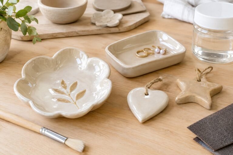 How to Glaze Air Dry Clay for a Smooth, Glossy Finish